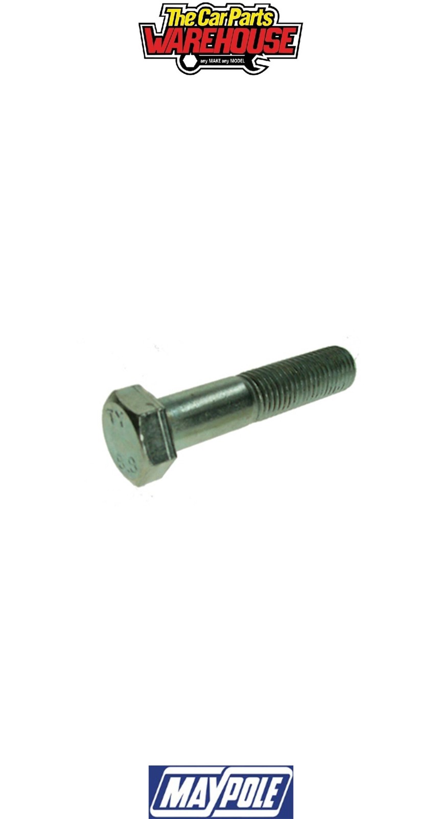 Maypole 241TPS Trade Pack Of M16 x 75mm Bolts - 25 Pieces