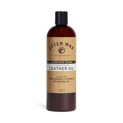 Otter Wax Leather Cleaner & Conditioner | All-Natural Conditioning Oil for Bo...