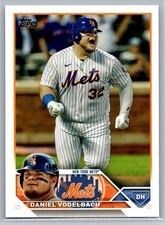 2023 Topps #147 Daniel Vogelbach New York Mets