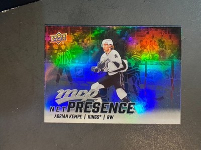 2025-26 Upper Deck MVP Net Presence #NP-1 Adrian Kempe Los Angeles Kings