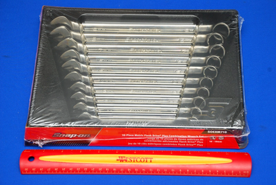 #ad Snap on NEW 10 Piece 12 Point Metric Flank Drive Plus Combo Wrench Set SOEXM710 $353.70