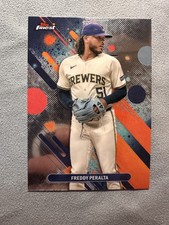 Freddy Peralta 2025 Finest #8 Milwaukee Brewers