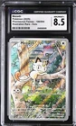 CGC 8.5 NM/Mint Meowth 106/094 Phantasmal Flames Pokemon Holo