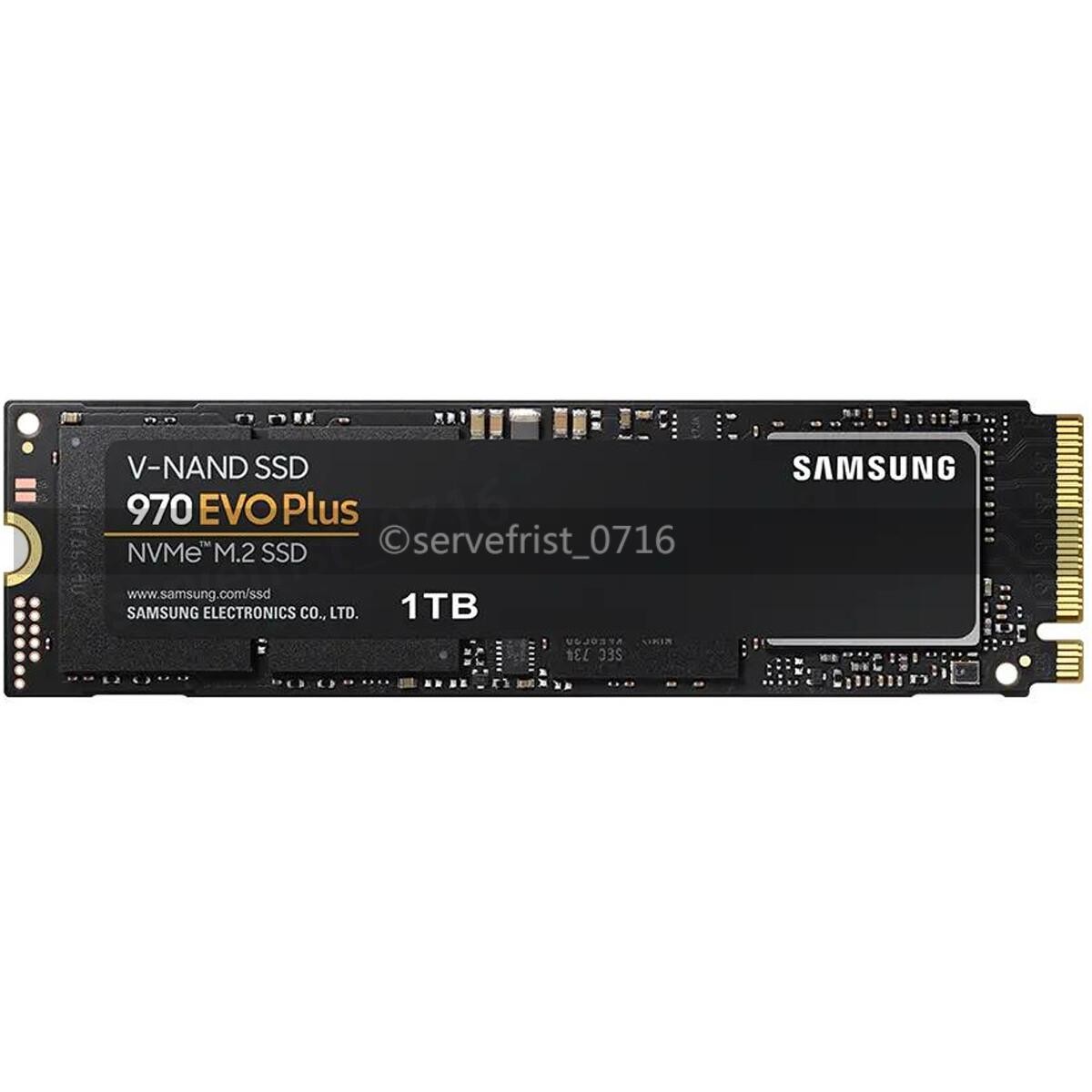 Samsung 970 EVO Plus SSD 2TB/500GB NVMe Internal Solid State Drive Lot Schwarz
