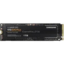 Samsung 970 EVO Plus SSD 2TB/500GB NVMe Internal Solid State Drive Lot Schwarz