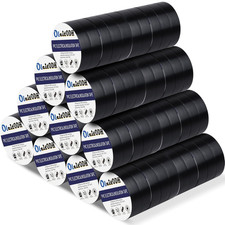 100 Rolls Black Electrical Tape Bulk 34 Inch X 66ft Waterproof Vinyl Electric 100 Rolls Black Electrical Tape Bulk 34 Inch X 66ft Waterproof Vinyl Electric