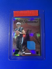 2023 Panini Zenith Bryce Young Rookie Stallions Jersey Card RC #RSBYG