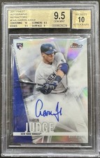 2017 Topps Finest - Autographs AARON JUDGE BGS 9.5/10 Auto!!!