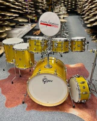 Gretsch Catalina Maple Shellset  ''Lemon Sparkle''- 22,8,10,12,14,16'' + SD