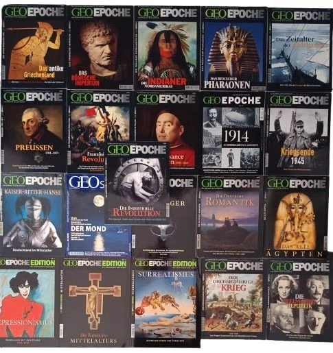 GEO Epoche / Edition Geschichte Sammlung Auswahl