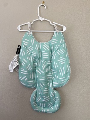 4moms Mamaroo Rockaroo Cool Mesh Reversible Infant Insert Pad   Mint / White  