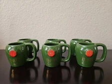 Vintage French DOM Cafe Benedictine Cups SIPA France