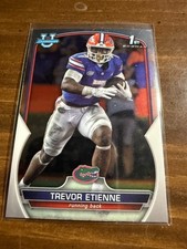 Trevor Etienne 1st Rookie Card RC 2022 Bowman Chrome U University #69 Clemson