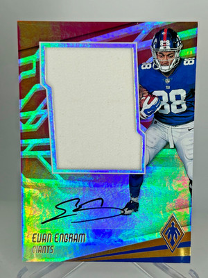 2017 Evan Engram Phoenix Patch RC Auto SP /149 New York Giants #JAS-EE