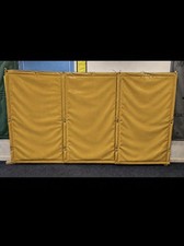 Acoustic sound barrier heras fencing noise reduction barrier Yellow single 