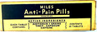 Vintage Quack Medicine Big Pharma Miles Labs  Anti-Pain Pills new old stock. — photo 2