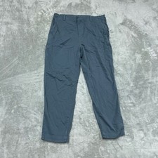 Gap Womens Blue Casual Pants Size 12 Cotton Blend d0713