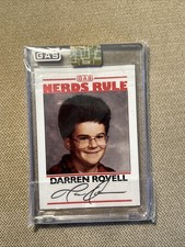 DARREN ROVELL 2023 GAS Trading Autograph AUTO Card National Exclusive 96/100