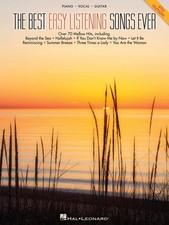 The Best Easy Listening Songs Ever Piano/Voice/Guitar 