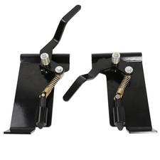 1/4" 5/16" 3/8" 1/2" Skid Steer Loader Mount Plate Bucket Quick Tach Attachment