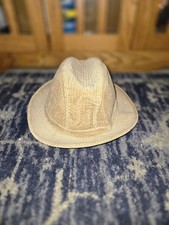 DOBBS FIFTH AVENUE New York FEDORA CORDUROY MENS HAT SIZE 7 1/2 Vintage READ