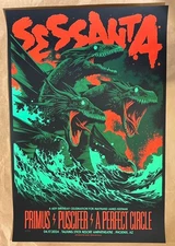 Sessanta Phoenix Poster 2024 Ken Taylor Dragons Primus Puscifer APC