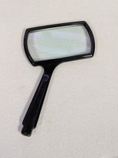 Vtg Swift ? Rectangular Bakelite Handheld Reader Magnifier Magnifying Glass 575