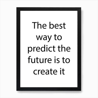 Inspirierendes Zitat 12 Kunstdruck gerahmt Wandbild Poster Leinwanddruck Bild