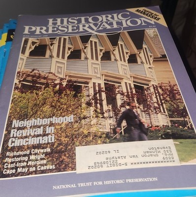 Historic Preservation July August 1988 Neighborhood Revival in Cincinnati (Magaz