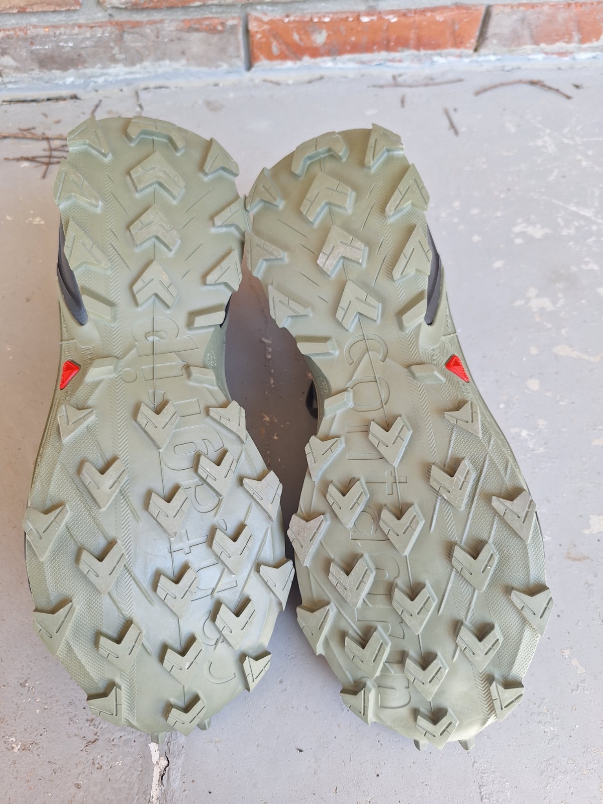 Salomon Alphacross 5 GTX Scarpe da Trail Running Uomo Verde Impermeabili 8D