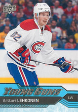 2016-17 Upper Deck Young Guns Artturi Lehkonen Rookie #232