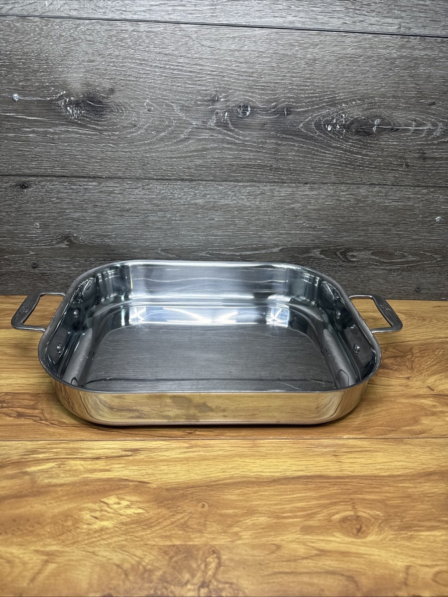 ラパン ALL-CLAD Stainless Steel Lasagna Roasting Pan 14x11