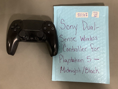 Sony DualSense Wireless Controller for PlayStation 5- Midnight Black