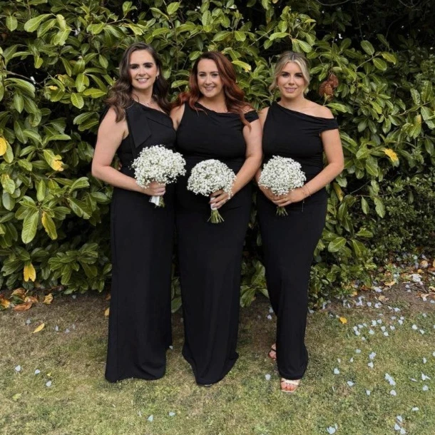 Black Bridesmaid Dresses for sale | eBay UK