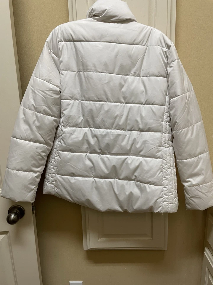 Chaqueta acolchada Old Navy, blanca, M Foto 2 de 4