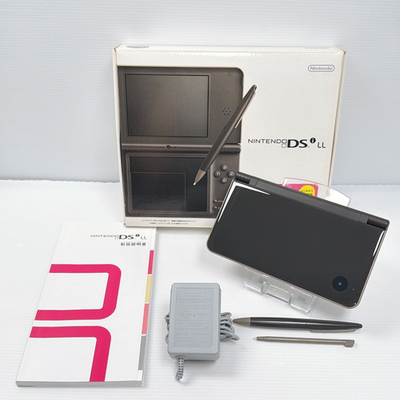 DSi本体 Nintendo DSi LL XL Dark Brown Console Japanese Edition w/box