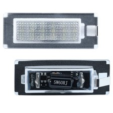 2x Weiß LED Kennzeichenleuchtung für Fiat Ducato Citroen Jumper Peugeot Boxer DE
