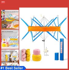Yarn Swift Adjustable Height Diameter Metal Umbrella Holder for Skeins Knitting