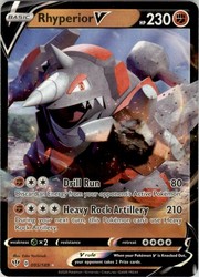 Rhyperior V 095/189 Darkness Ablaze Holo Ultra Rare