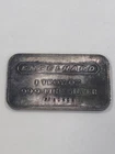 Vintage Engelhard 1 Troy Ounce .999 Frosted Back Fine Silver Bar PF81906