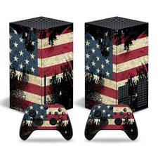 Protective Skin Sticker Vinyl Decal Xbox Series X, 15.75 x 11.81 inches, Red