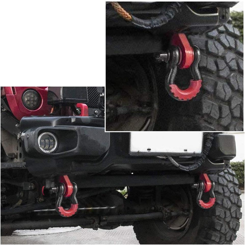 Kit Isolatore Anello/Gancio D,1 Paio Isolatore Anello D Rosso e 4 Pezzi Rondelle Dring C - Foto 7 di 7