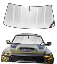 Ice Silver Windshield Sun Shade for Ram 1500 Classic 2019 Ram 1500 2009-2018