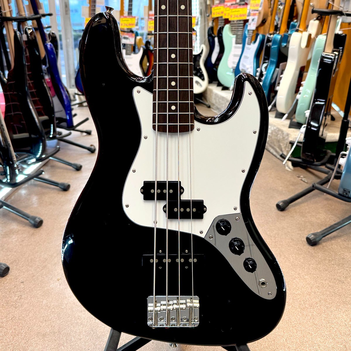 Fender Japan JB-STD Black Jazz Bass 日本製 Made in Japan ジャズ