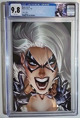 Black Cat #6 VIRGIN CGC  9.8 Campbell Iconic Cover