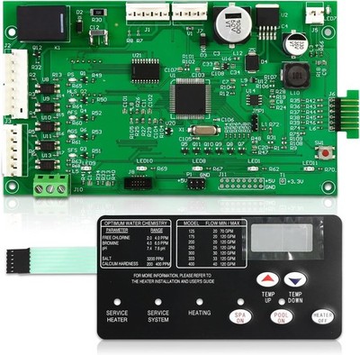 New Upgrade 42002-0007S 461105 Control Board Kit | for Pentair MasterTemp 400/30