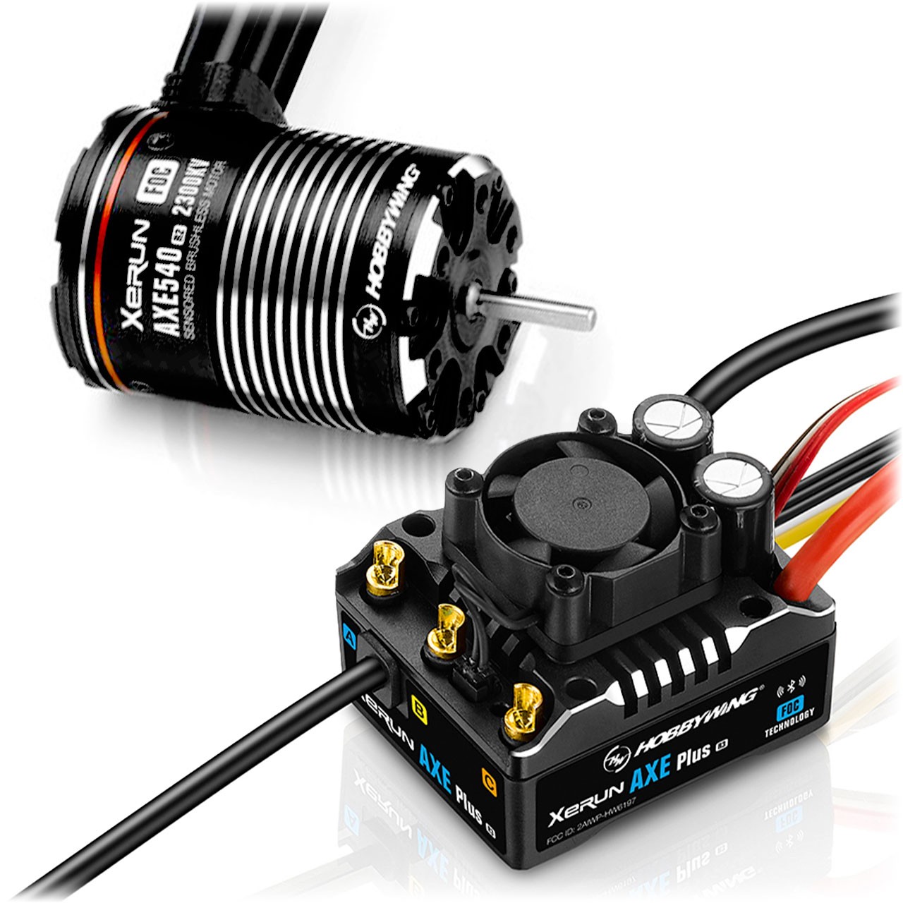 Hobbywing HW38020387 AXE Plus R3 540L 2300KV R2 Combo