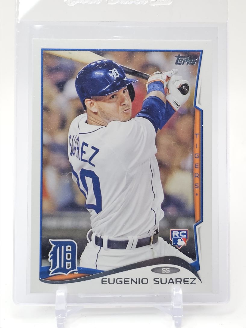 EUGENIO SUAREZ 2014 TOPPS UPDATE ROOKIE BASEBALL TIGERS RC Q4692