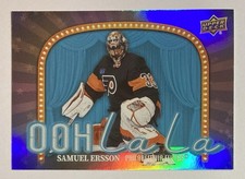2024-25 Upper Deck Series 2 Flyers Samuel Ersson OOH La La Insert #22