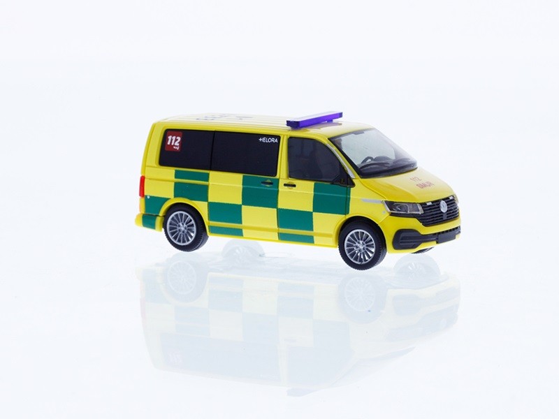 Rietze 53964 - 1/87 Volkswagen T6.1 SMUR 112 (BE) - New